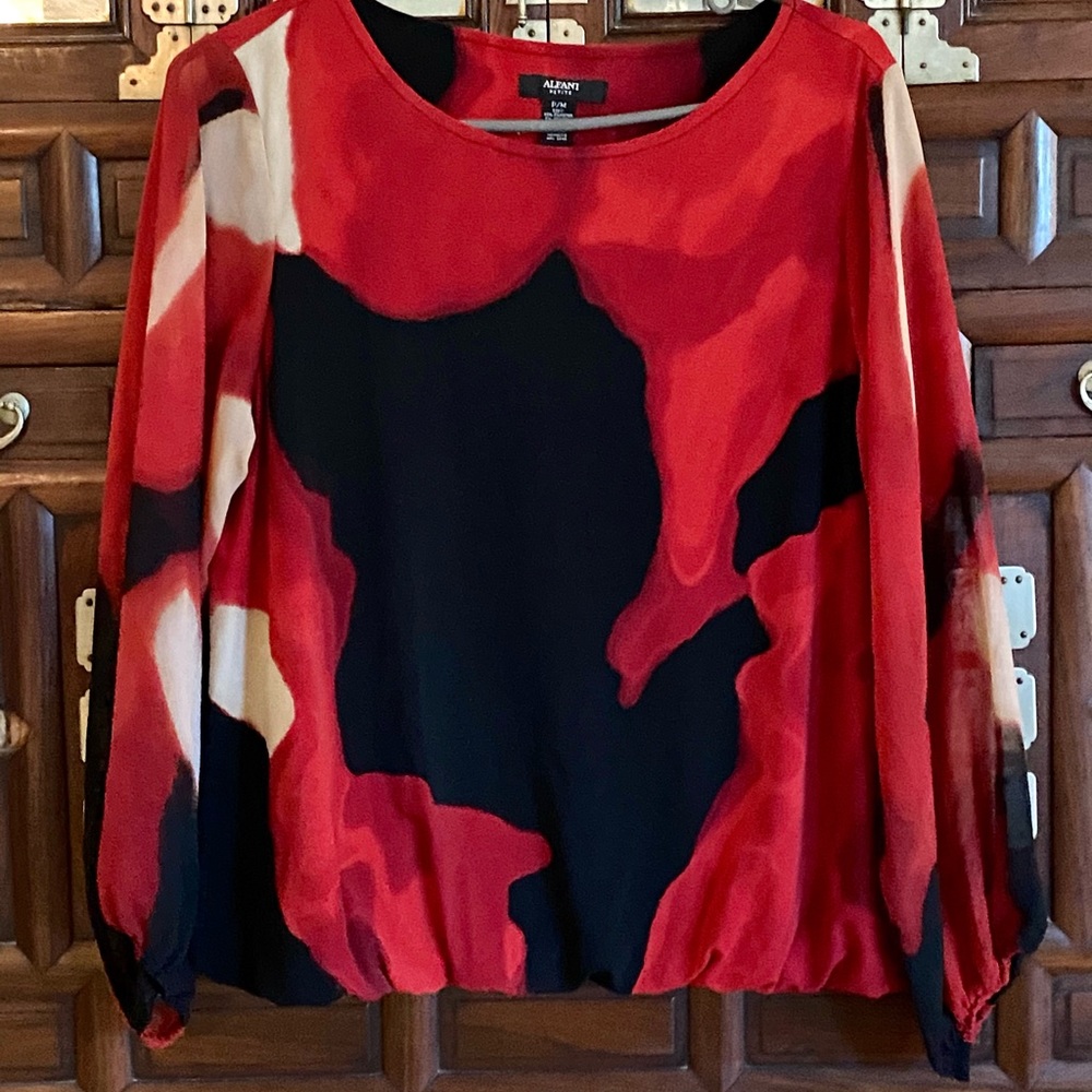 Alfani Petit Medium Blouse